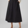 Jupe longue taille haute Vmcilla