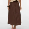 Jupe longue taille haute Vmcilla