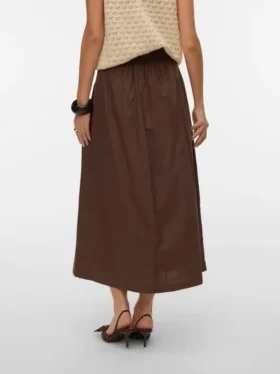 Jupe longue taille haute Vmcilla