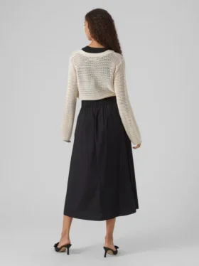 Jupe longue taille haute Vmcilla