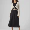 Jupe longue taille haute Vmcilla