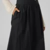 Jupe longue taille haute Vmcilla