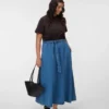 Jupe longue taille haute Vmcjolene