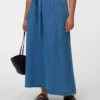 Jupe longue taille haute Vmcjolene