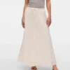 Jupe longue taille haute Vmclementine