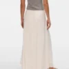 Jupe longue taille haute Vmclementine