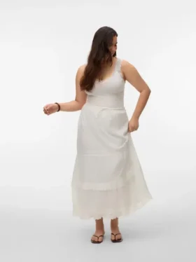 Jupe longue taille haute Vmcsandy
