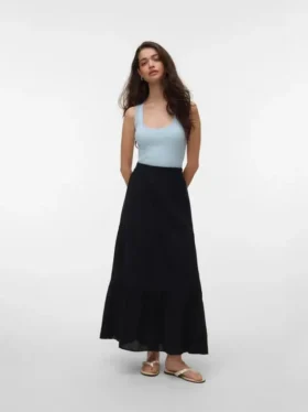 Jupe longue taille haute Vmdicthe