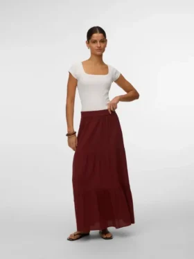 Jupe longue taille haute Vmdicthe