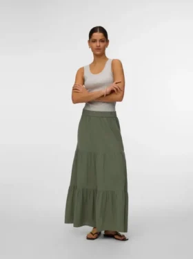 Jupe longue taille haute Vmdicthe