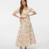 Jupe longue taille haute Vmelena