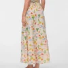 Jupe longue taille haute Vmelena