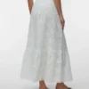 Jupe longue taille haute Vmelisa