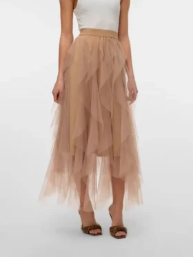 Jupe longue taille haute Vmeve