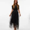 Jupe longue taille haute Vmeve