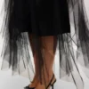 Jupe longue taille haute Vmeve