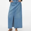 Jupe longue taille haute Vmhart
