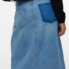 Jupe longue taille haute Vmhart