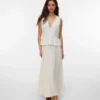 Jupe longue taille haute Vmjosie