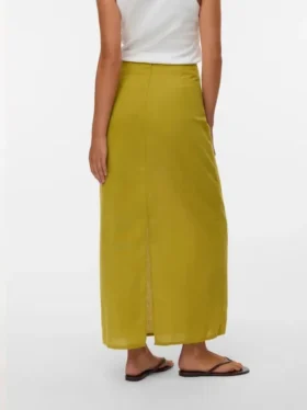 Jupe longue taille haute Vmjosie