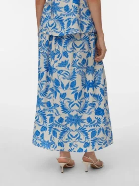 Jupe longue taille haute Vmjosie