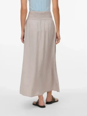 Jupe longue taille haute Vmlinn