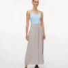 Jupe longue taille haute Vmlinn