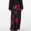 Jupe longue taille haute Vmlivia