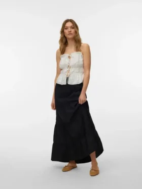 Jupe longue taille haute Vmlotus