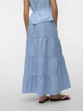 Jupe longue taille haute Vmlotus