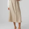 Jupe longue taille haute Vmmelaney