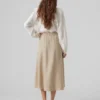 Jupe longue taille haute Vmmelaney