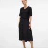 Jupe longue taille haute Vmmelaney