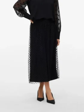 Jupe longue taille haute Vmnetha
