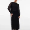 Jupe longue taille haute Vmnetha