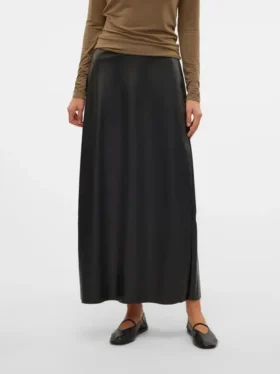 Jupe longue taille haute Vmolympia