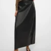 Jupe longue taille haute Vmolympia