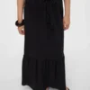Jupe longue taille haute Vmpretty