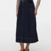 Jupe longue taille haute Vmruth