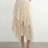 Jupe longue taille haute Vmsally