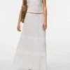 Jupe longue taille haute Vmsandy