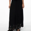 Jupe longue taille haute Vmsina