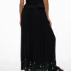 Jupe longue taille haute Vmsina