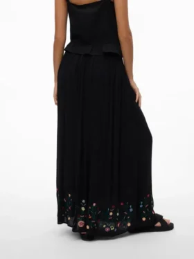 Jupe longue taille haute Vmsina