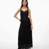 Jupe longue taille haute Vmsina