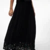 Jupe longue taille haute Vmsina