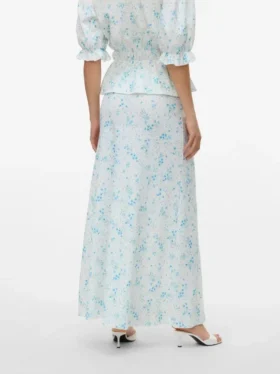 Jupe longue taille haute Vmsomya