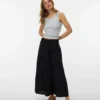 Jupe longue taille haute Vmstella