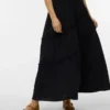 Jupe longue taille haute Vmstella