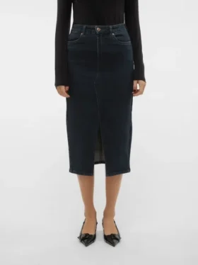 Jupe longue taille haute Vmveri